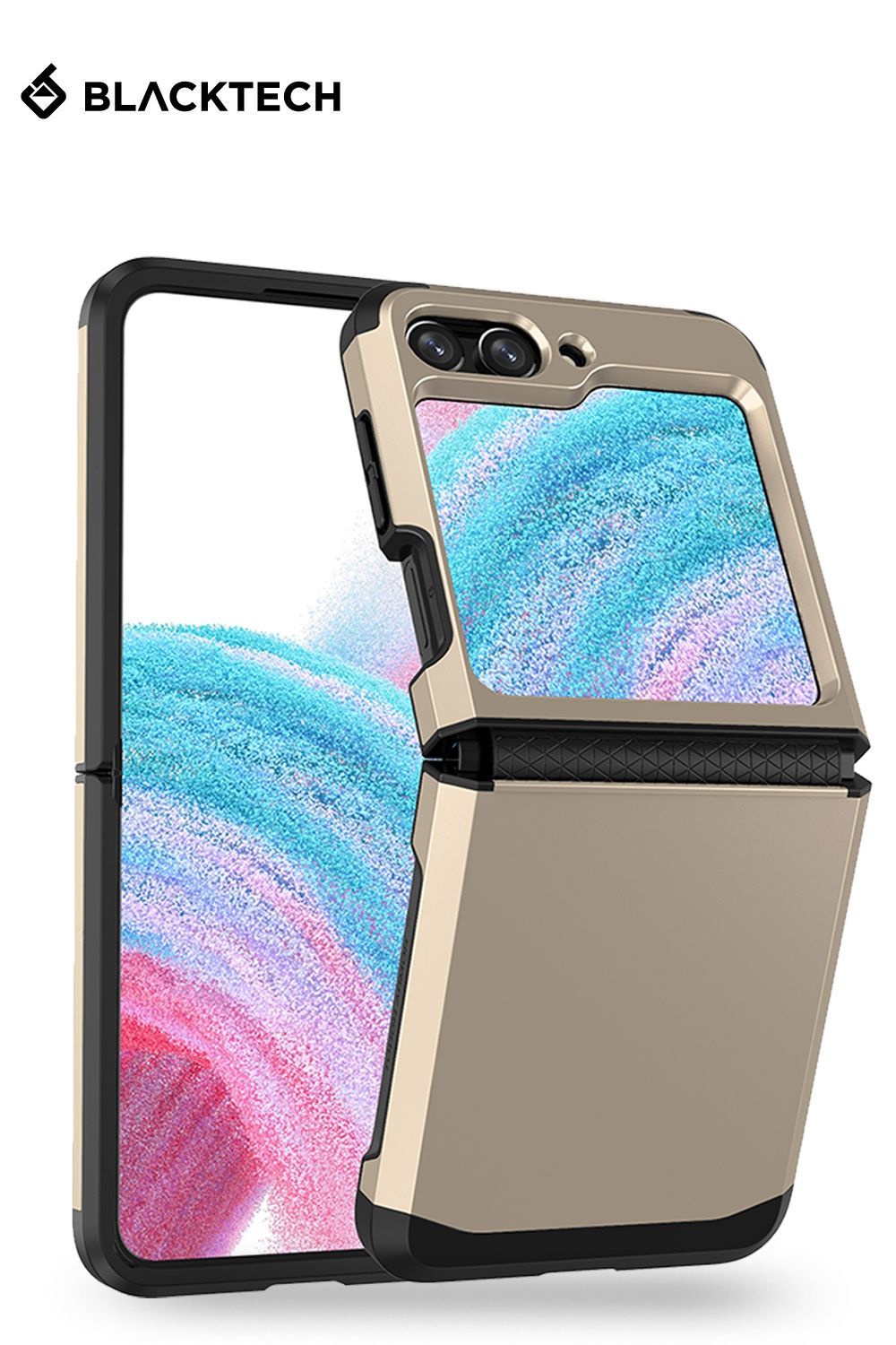 Samsung Galaxy Z Flip 6 / 7 FE BLACKTECH S Armor - Gold