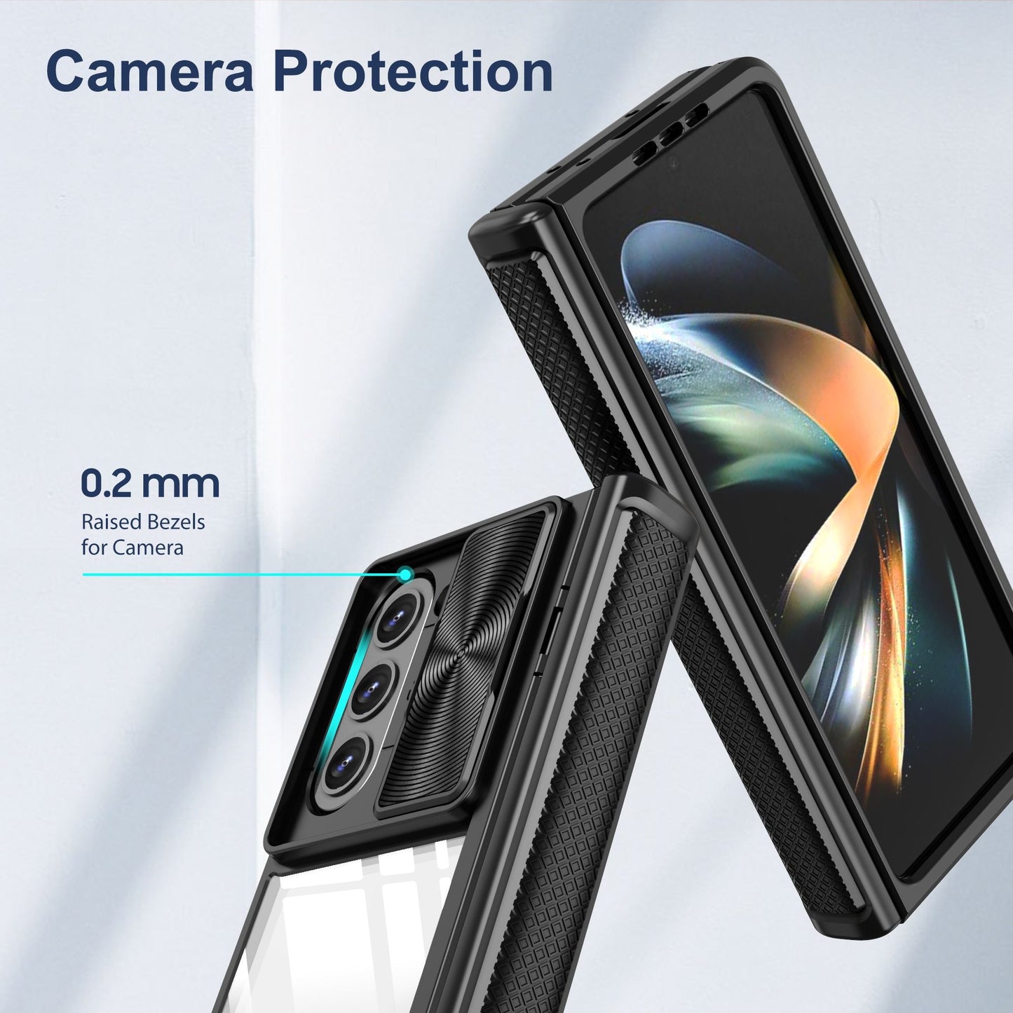 Samsung Galaxy Z Fold 5 BLACKTECH Diamond Dazzler - Red