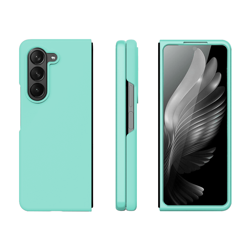 Samsung Galaxy Z Fold 5 Shockproof Liquid Silicone With Soft Micro Fiber Case-AU