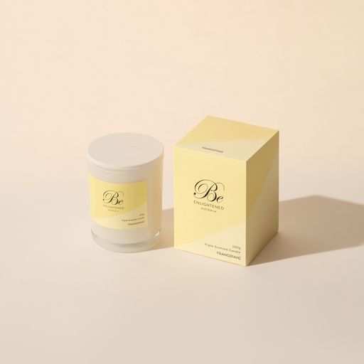 Frangipani Petite Triple Scented Candle 1 Wick 100g