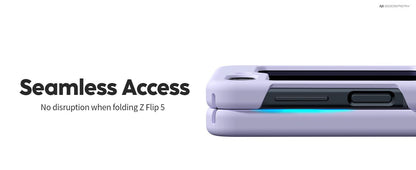 Samsung Galaxy Z Flip 5 Goospery Mercury New Ring Fard - Pink