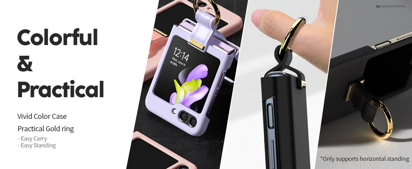 Samsung Galaxy Z Flip 5 Goospery Mercury New Ring Fard - Purple