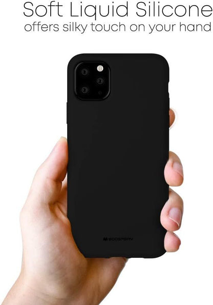 Samsung Galaxy S22 Plus Goospery Mercury Silicone Case - Black