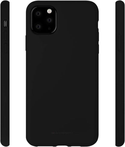 Samsung Galaxy A42 Goospery Mercury Liquid Silicone Case - Black