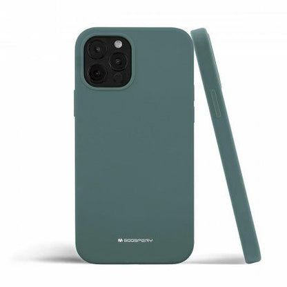 iPhone 15 Plus Goospery Mercury Silicone Case - Green