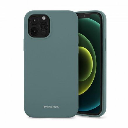 iPhone 14 Plus Goospery Mercury Silicone Case - Green