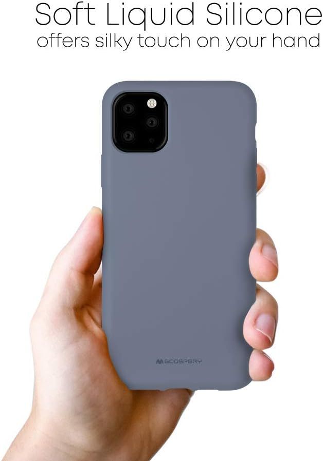 Samsung Galaxy S23 Ultra Goospery Mercury Silicone Case - Lavender Grey