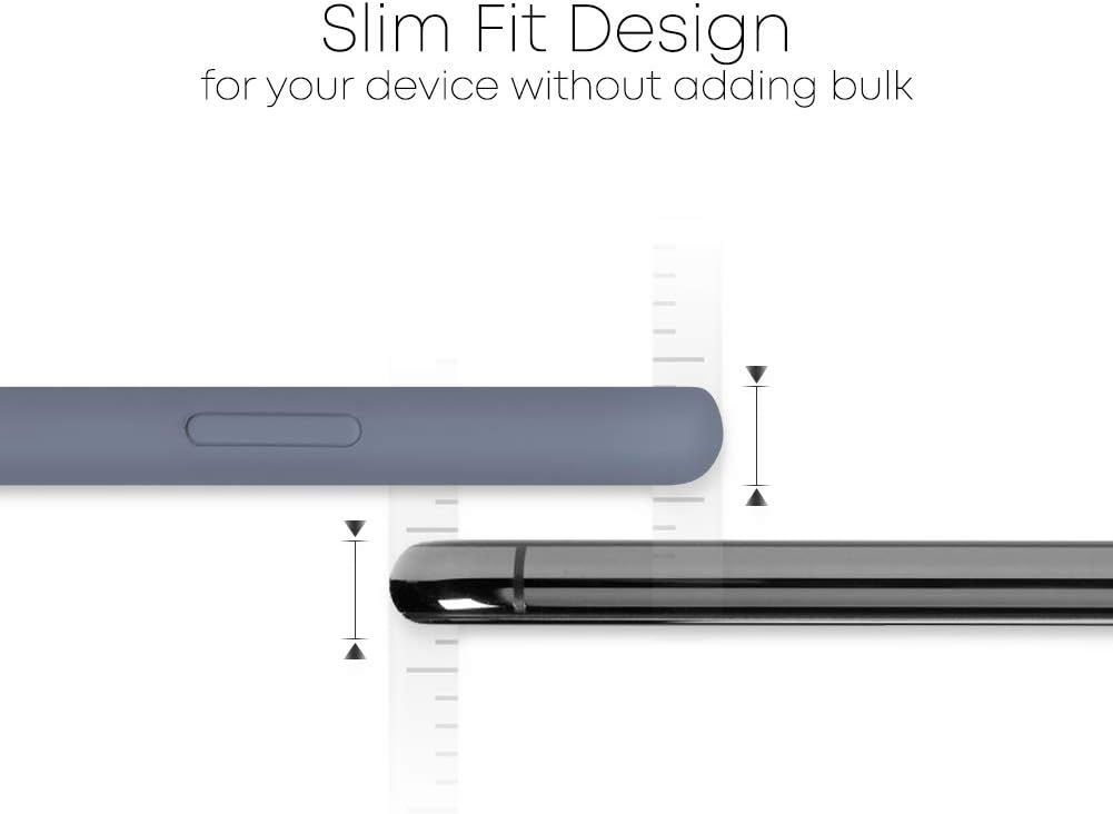 iPhone 15 Plus Goospery Mercury Silicone Case - Lavender Grey