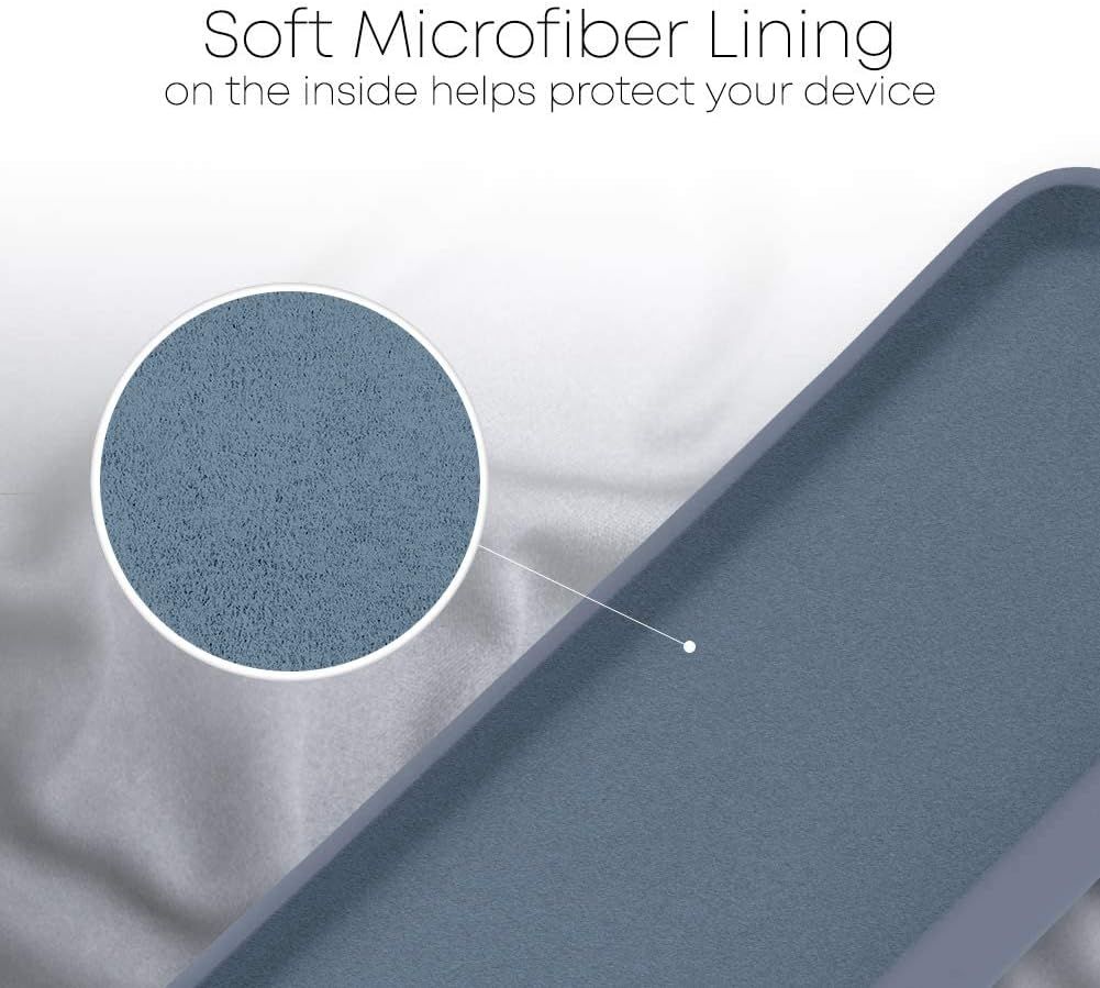 iPhone 15 Pro Goospery Mercury Silicone Case - Lavender Grey