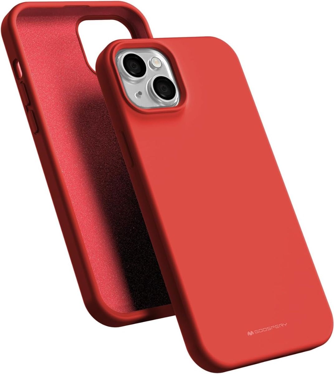 Samsung Galaxy A42 Goospery Mercury Liquid Silicone Case - Red