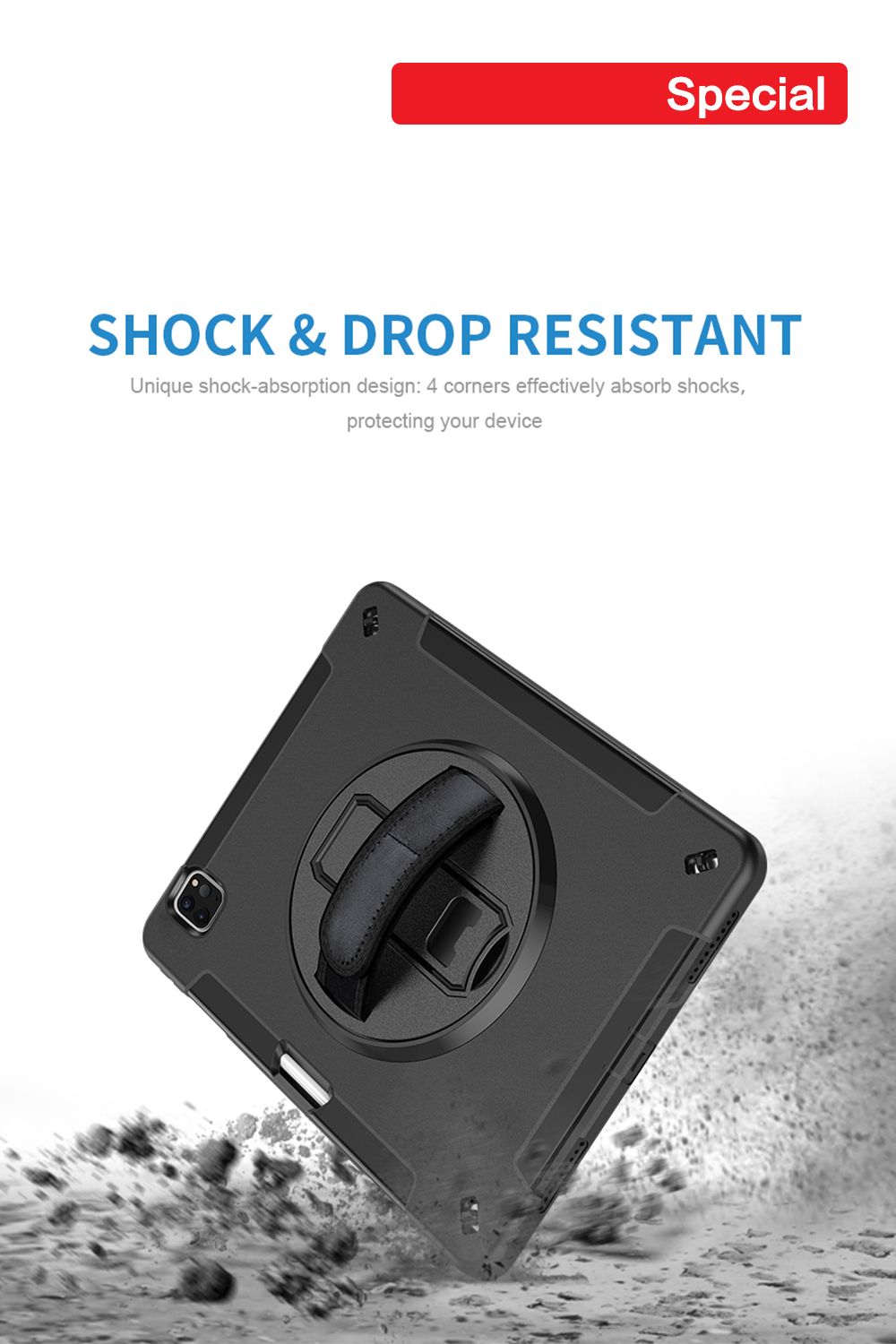 Samsung Galaxy Tab A9 Plus BLACKTECH Defender - Black