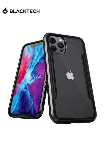 iPhone 14 Plus BLACKTECH Defense Shield Aluminum Alloy - Black