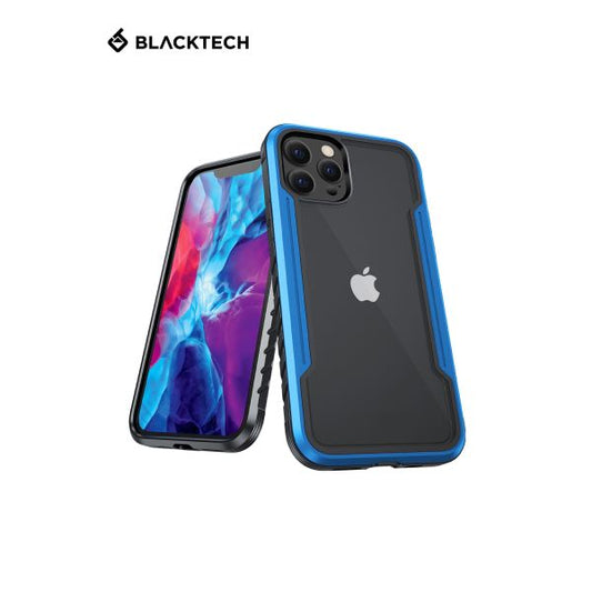 iPhone 14 BLACKTECH Defense Shield Aluminum Alloy - Blue