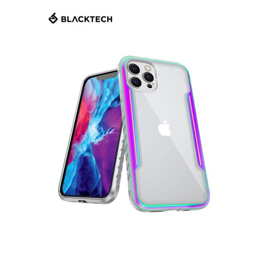 iPhone 14 Pro Max BLACKTECH Defense Shield Aluminum Alloy - Iridescent