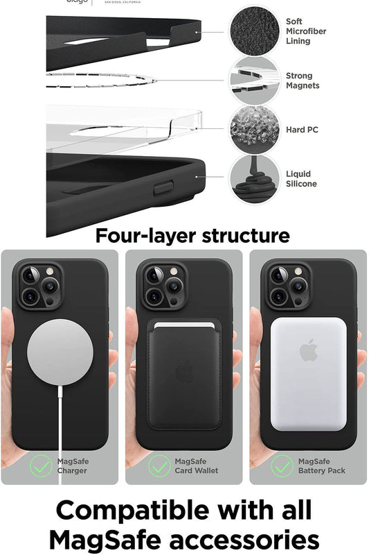 *Priority reserve-Ships early Sep*iPhone 17 Pro BLACKTECH Mag Case (MagSafe Compatible) - Clear