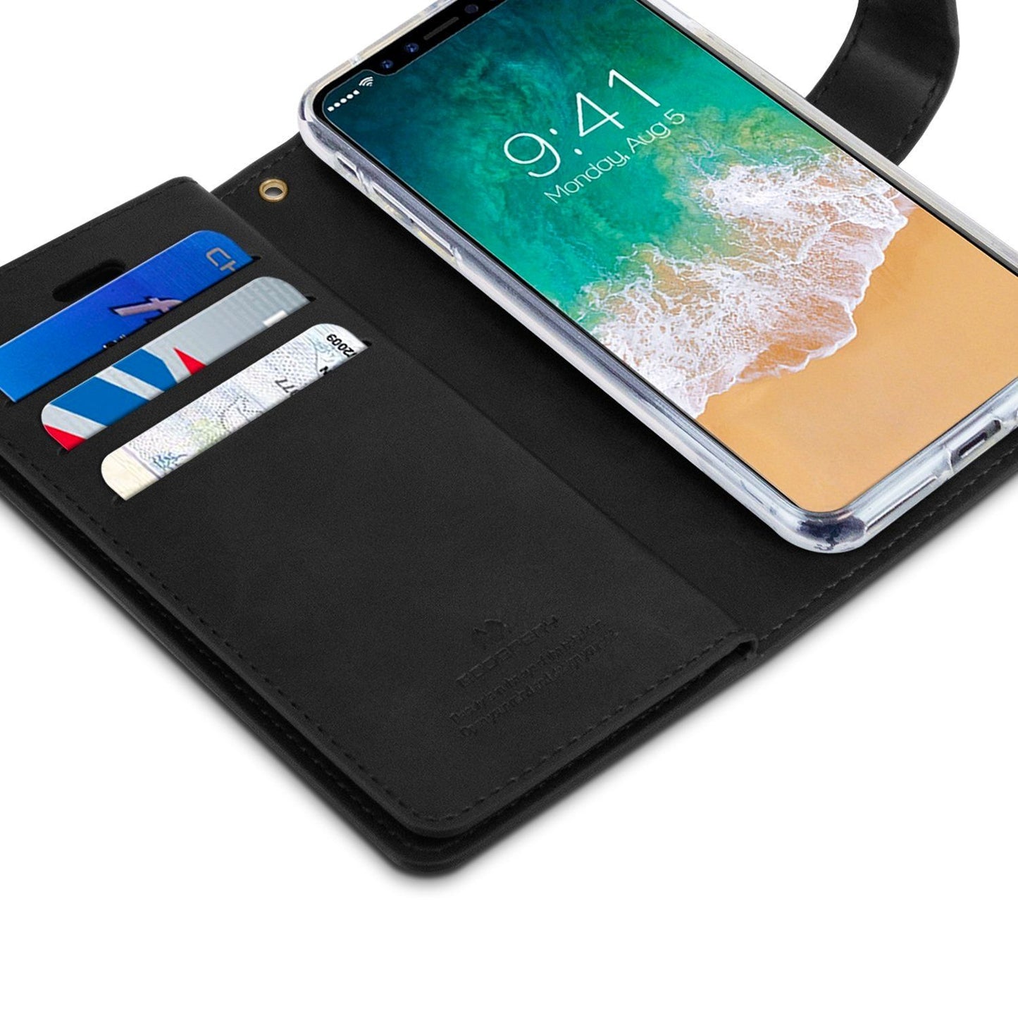 iPhone 16 Goospery Mercury Mansoor - Black