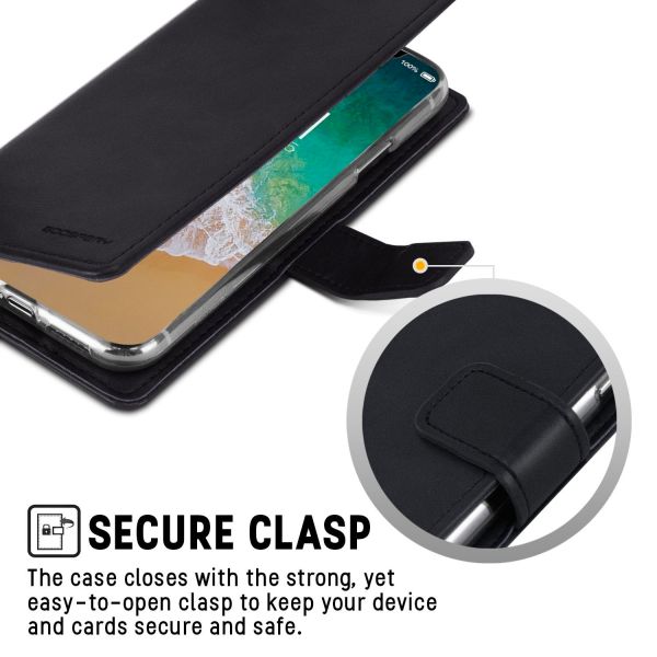 Huawei P30 Pro Goospery Mercury Blue Moon Diary - Black