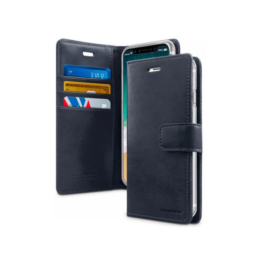 Samsung Galaxy S21 Goospery Mercury Blue Moon Diary - Navy