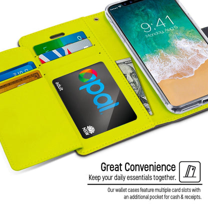 iPhone 13 Pro Goospery Mercury Rich Diary - Navy