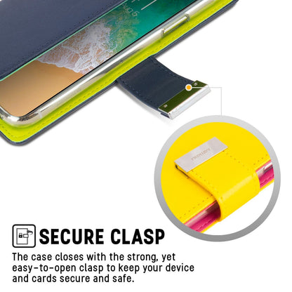 iPhone 13 Pro Goospery Mercury Rich Diary - Navy