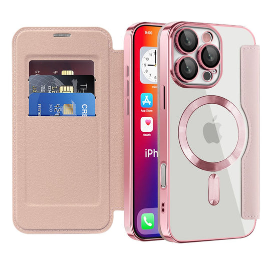 *Priority reserve-Ships early Sep*iPhone 17 Air BLACKTECH Leather Lux (Magnetic Compatible) - Pink