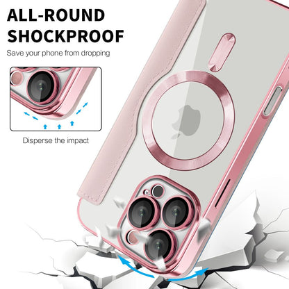 *Priority reserve-Ships early Sep*iPhone 17 Air BLACKTECH Leather Lux (Magnetic Compatible) - Pink