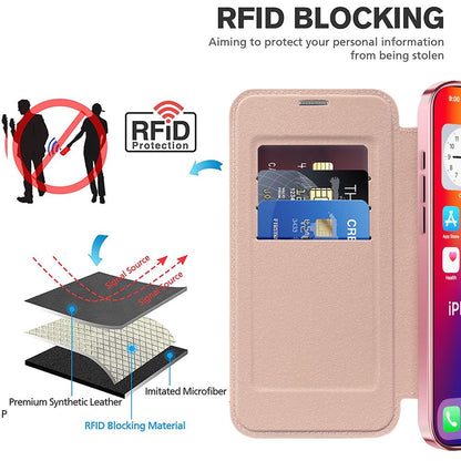 *Priority reserve-Ships early Sep*iPhone 17 Air BLACKTECH Leather Lux (Magnetic Compatible) - Pink