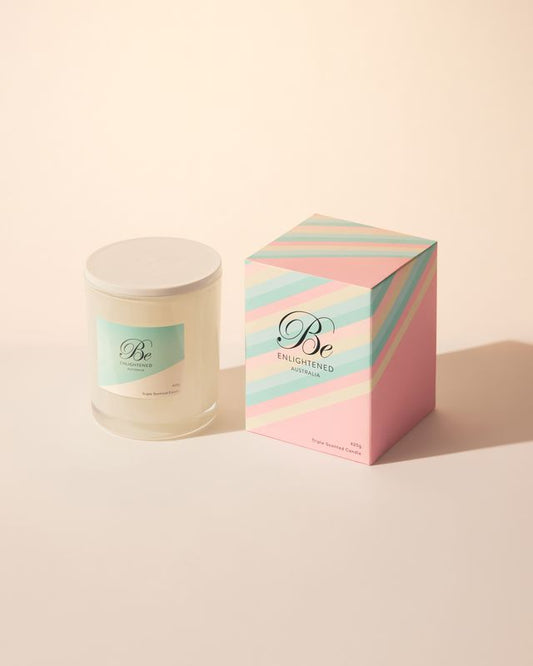 Jasmine Triple Scented 2 Wick 420g Candle