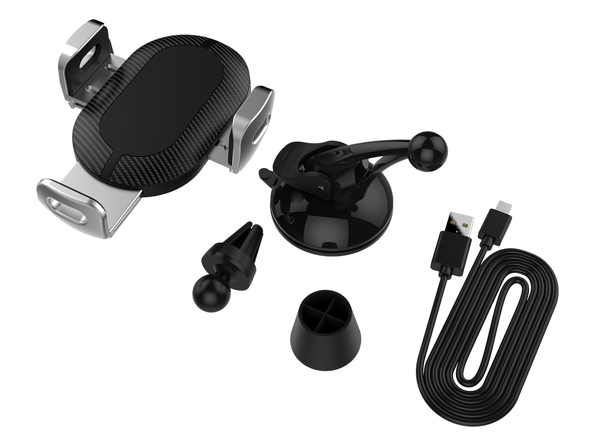 Sprout Wireless In Car Charger - Silver