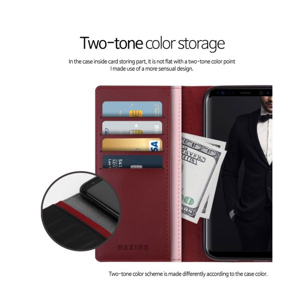 Samsung Galaxy S10 Plus Maximo Vintage Edition Daily Wallet Case - Brown