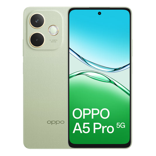 Oppo A5 Pro 5G Dual Sim 256GB 6.67" Screen Olive Green - NFC (A/C not included) - New