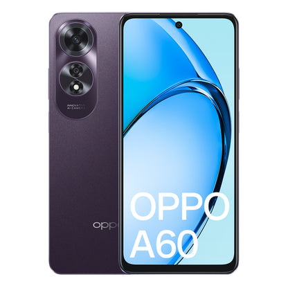 Oppo A60 4G Dual Sim 256GB 6.67" Screen Midnight Purple - NFC (A/C not included)