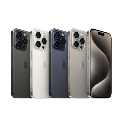 Apple iPhone 15 Pro [128GB] [Blue Titanium] [Good Refurbished]