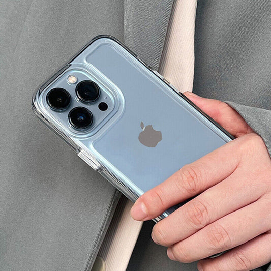 Clear Shockproof Bumper Cover for iPhone 14 13 12 11 Pro Max Plus 7 8 SE XR XS X