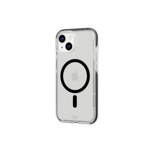 Genuine Tech 21 Evo Crystal Magnetic Ring Case for iPhone 15 - Graphite Black AU