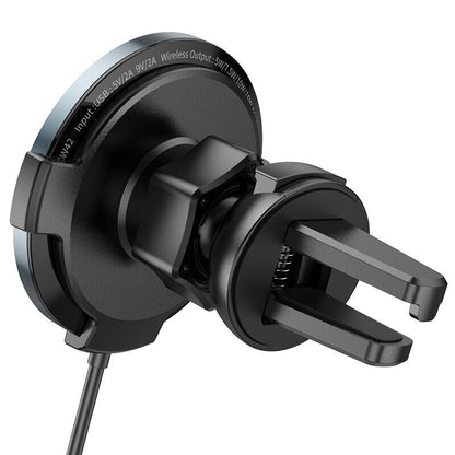 HOCO CW42 15W Multipurpose Magnetic Wireless Fast Charging Air Vent Car Charging Mount Phone Holder