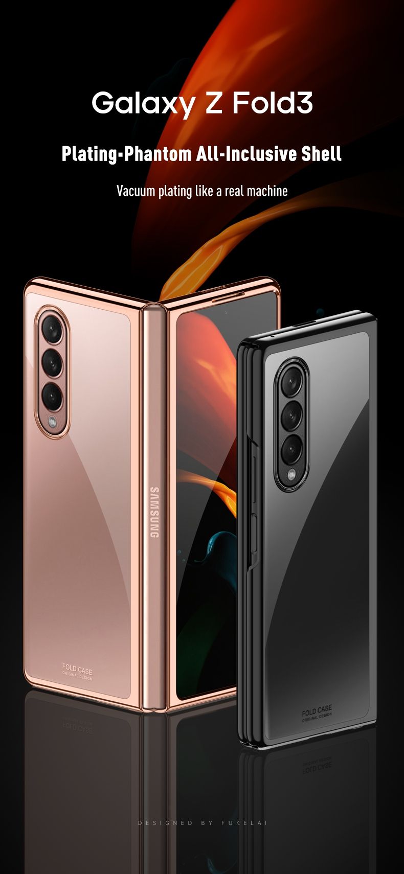 Samsung Galaxy Z Fold 4 BLACKTECH Superlative - Rose Gold