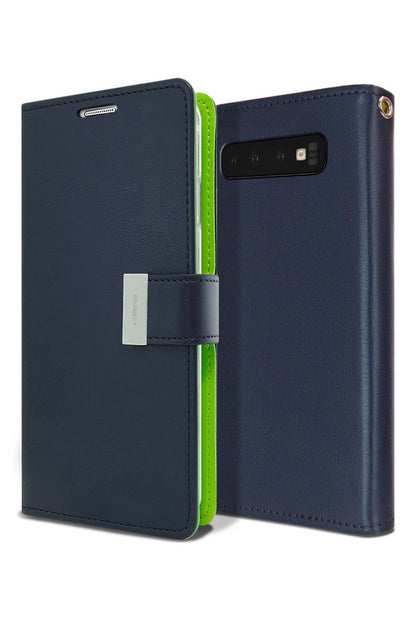 Samsung Galaxy S22 Ultra Goospery Mercury Rich Diary - Navy