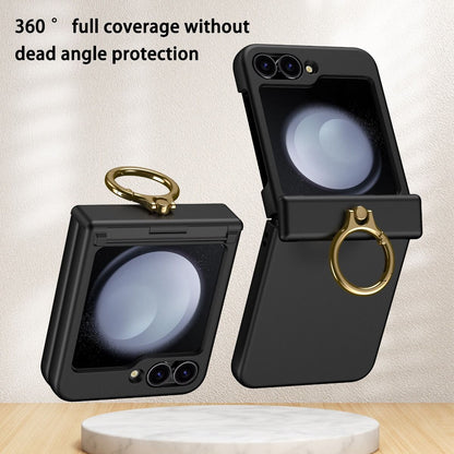 Samsung Galaxy Z Flip 6 / 7 FE BLACKTECH Slim Fit With Ring - Black