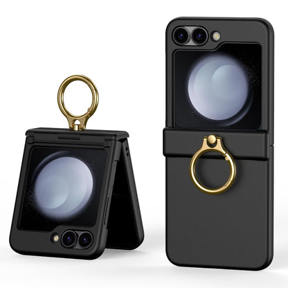 Samsung Galaxy Z Flip 6 / 7 FE BLACKTECH Slim Fit With Ring - Black