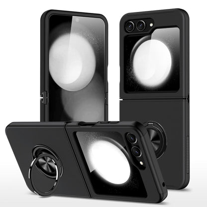 Samsung Galaxy Z Flip 7 BLACKTECH Slim Style Magnetic Ring Stand - Black
