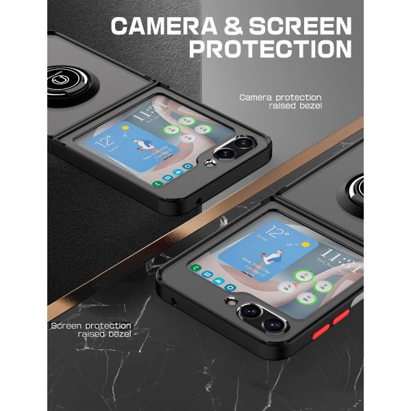 Samsung Galaxy Z Flip 6 / 7 FE BLACKTECH Urban Shield - Black