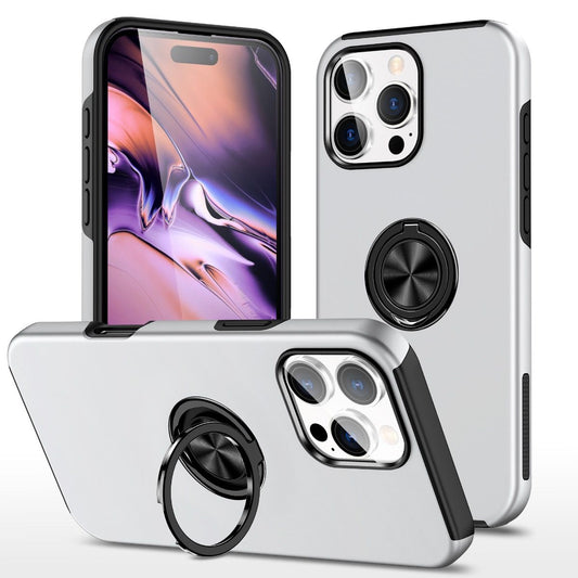 *Priority reserve-Ships early Sep*iPhone 17 Pro BLACKTECH Slim Style Magnetic Ring Stand - Silver