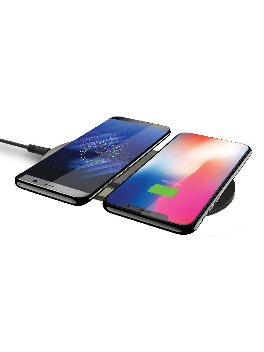 Sprout Wireless Charge Pod Dual 15W - Grey
