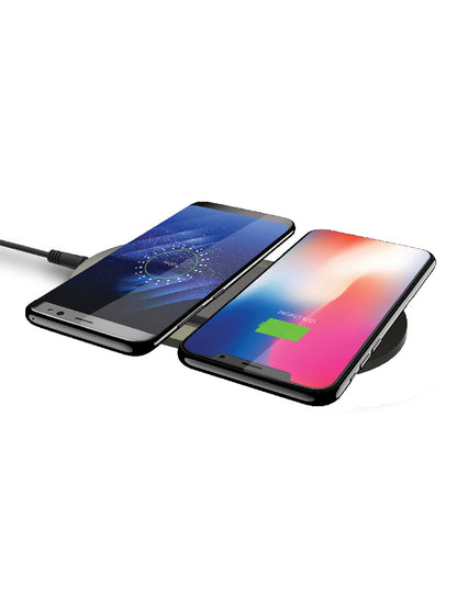 Sprout Wireless Charge Pod Dual 15W - Grey