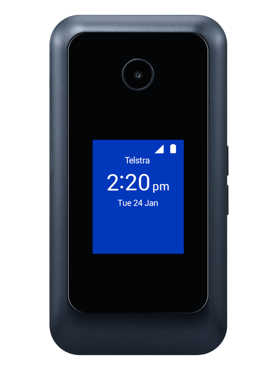 Telstra ZTE Flip 4 4GX Black (Blue Tick)