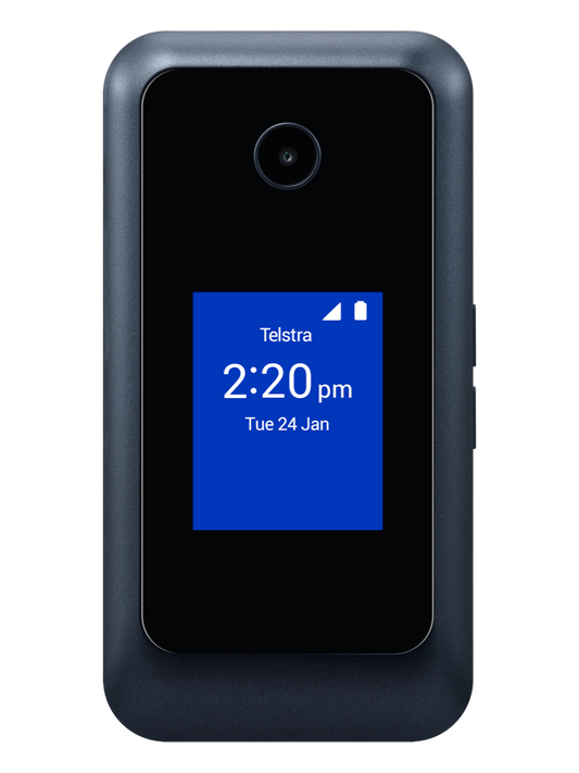 Telstra ZTE Flip 4 4GX Black (Blue Tick)
