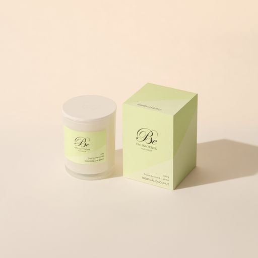 Tropical Coconut Petite Triple Scented Candle 1 Wick 100g
